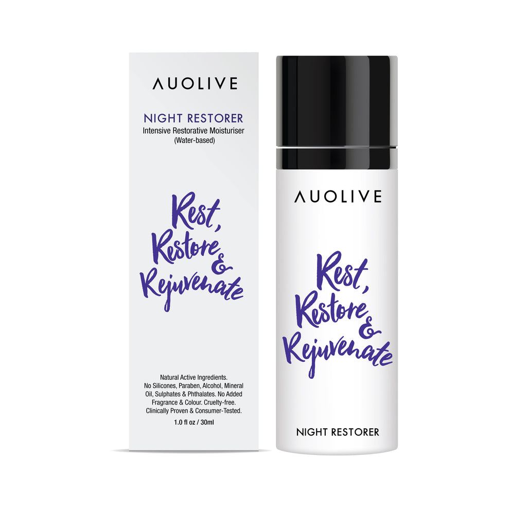 NIGHT RESTORER - Intensive Restorative Moisturizer (Water-based)